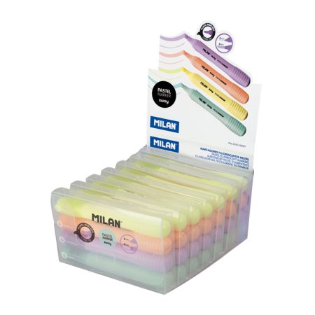 Milan Cases With 4 SWAY Pastel Highlighters