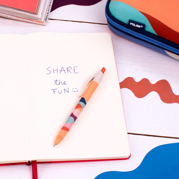 Milan Blue Ink P1 Pens Chameleon Swims Assorted - 1 Pcs.