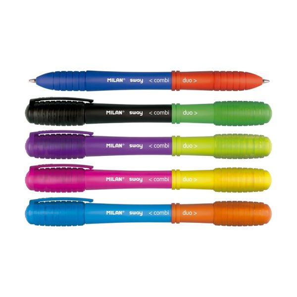 Milan SWAY Combi Duo Pens, Assorted Colours - 1 Pcs
