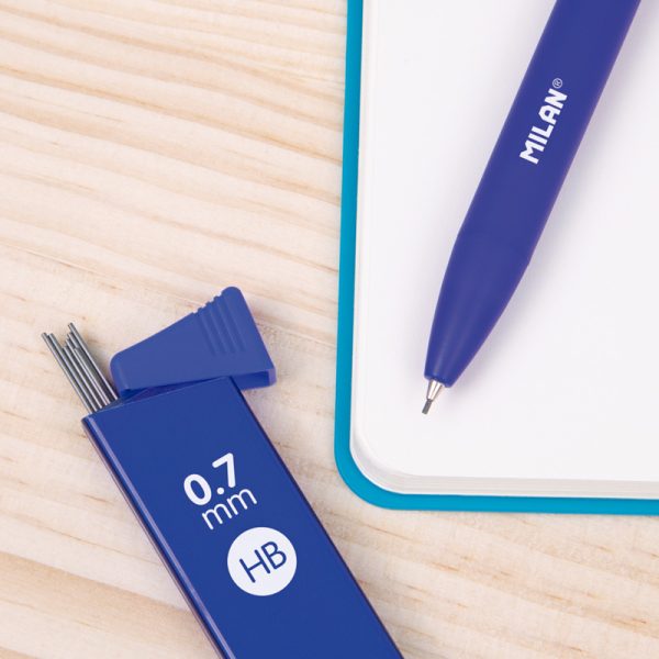Milan PL1 Mechanical Pencils 0.7 Mm HB, Blue - 1 Pcs