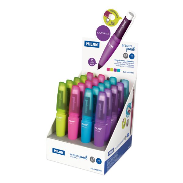 Milan Capsule 2B Mechanical Pencils, 0.7mm Leads - 1 Pcs.