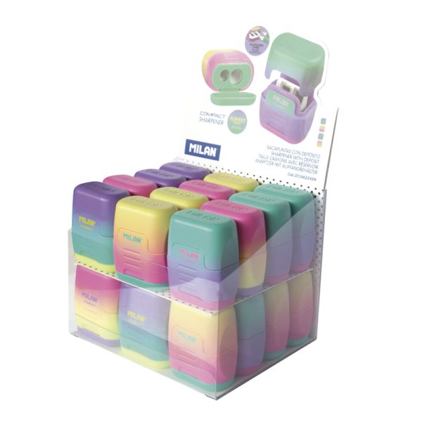Milan Compact Sunset Sharpener - 1 Pcs