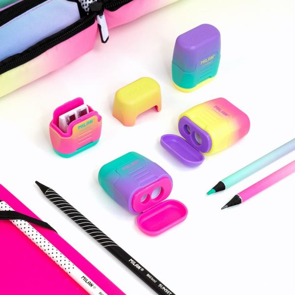 Milan Compact Sunset Sharpener - 1 Pcs