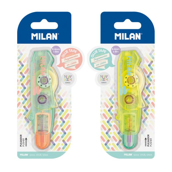 Milan Glue Tape 8.4 Mm X 8 M, New Look Series