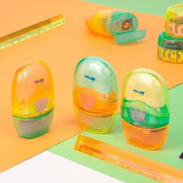 Milan Eraser & Brush New Look Series - 1 Pcs.
