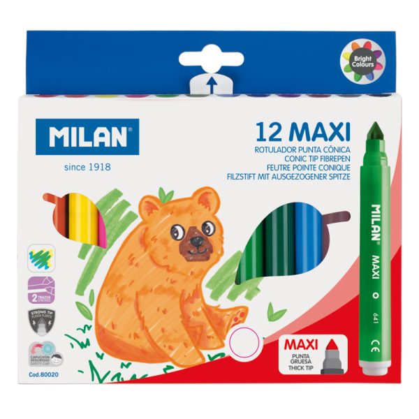 Milan_Maxi Water-Based Fibrepens 1 Pcs.