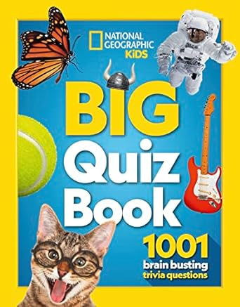 Ng Kids ? Big Quiz Book: 1001 Brain Busting Trivia Questions?
