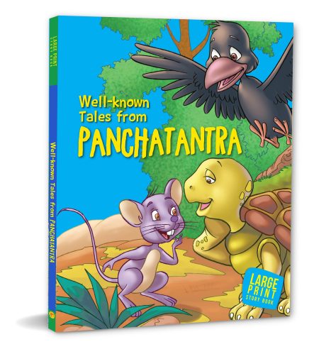 Story Book: Well-known tales from Panchatantra - Large Print Story Book