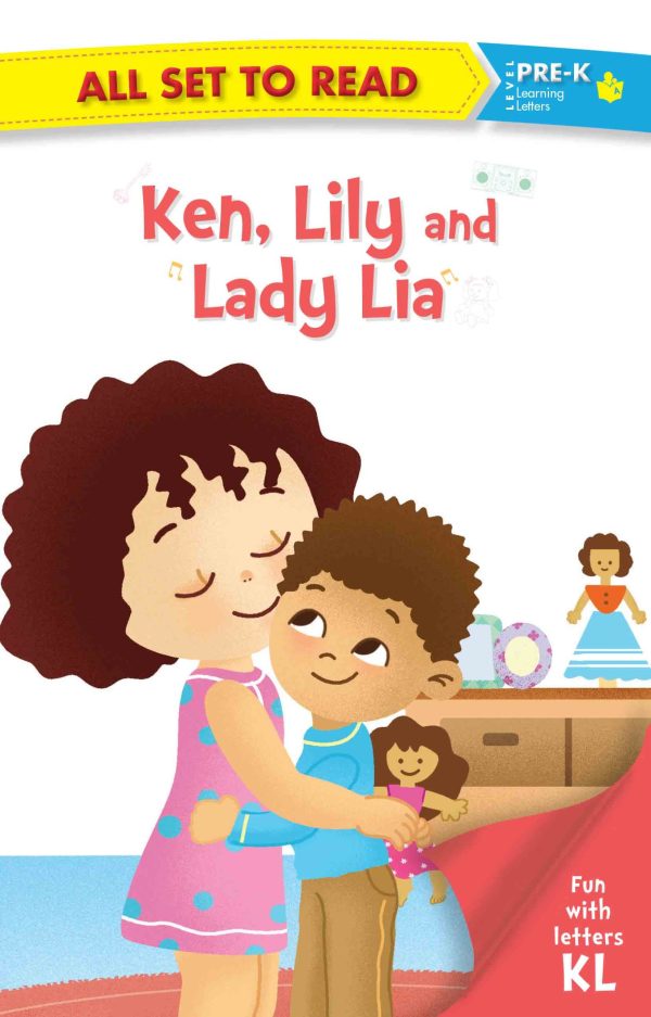 All set to Read fun with Letter K L Ken Lily and Lady Lia