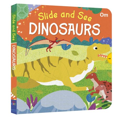 Slide and See Dinosaurs (Board book for children)