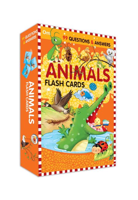 99 Question & Answers Animals Flash Cards