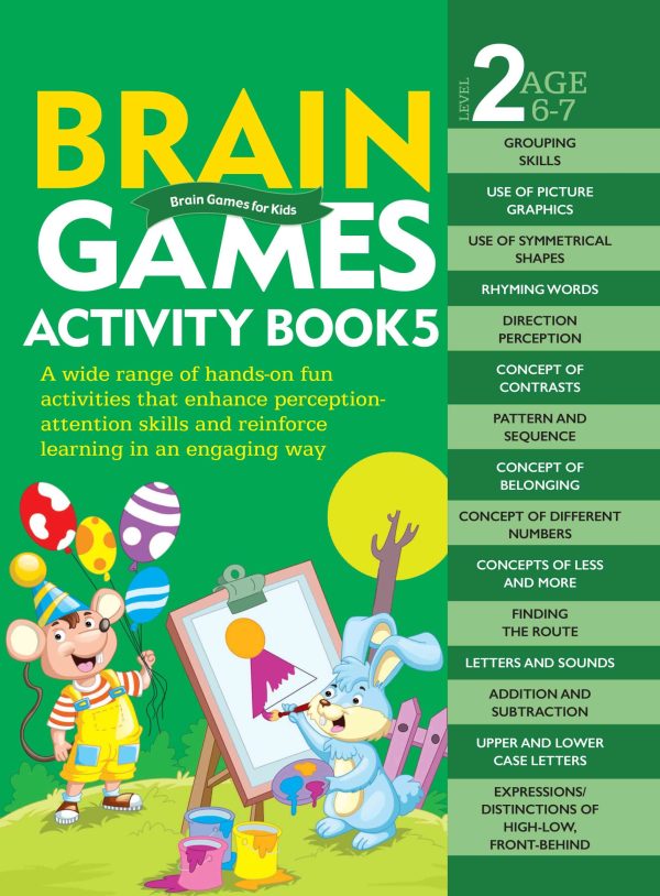 Brain Games for Kids : Brain Games Activity Book Level 2 : Book-5