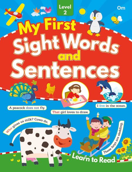 My First Sight Words and Sentences Level 2