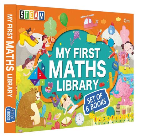 Steam : My First Maths Library (Set of 6 Books)