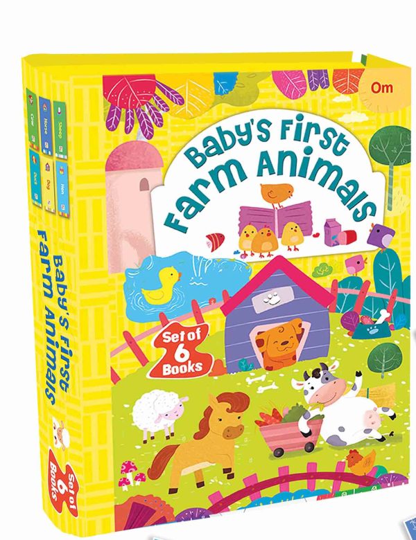 Baby's First Farm Animals (Box) (Board book for children)