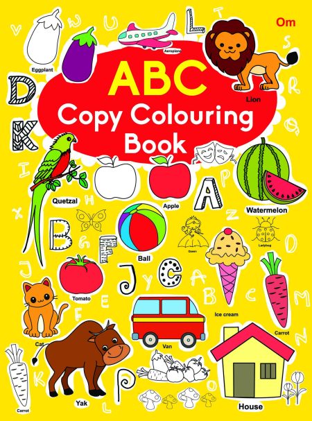 ABC Copy Colouring Book