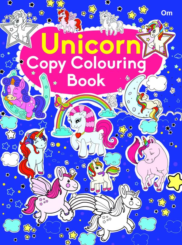 Unicorn Copy Colouring Book