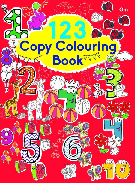 123 Copy Colouring Book