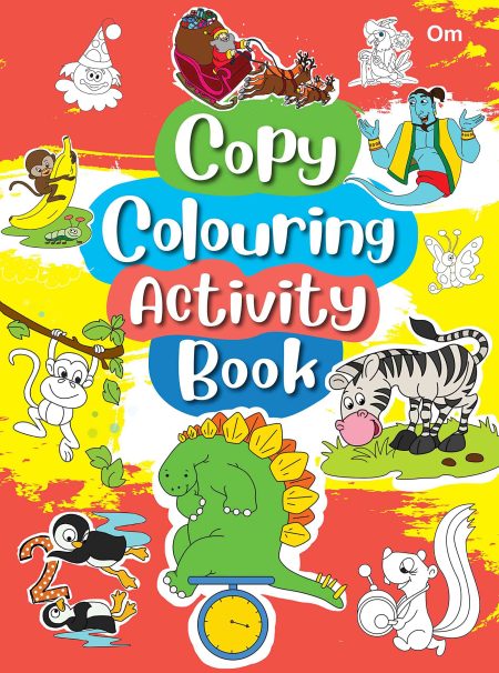Copy colouring Activity book