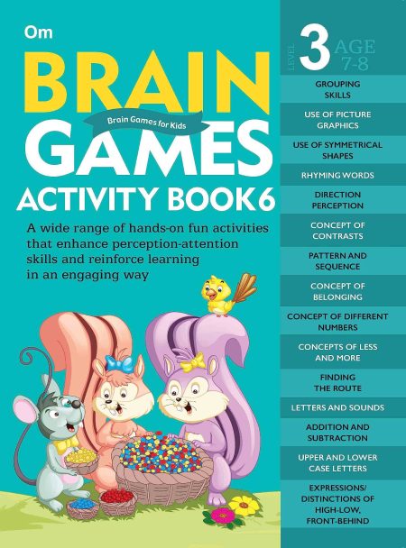 Brain Games Activity Books- 6 Level - 3