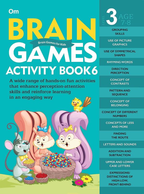 Brain Games Activity Books- 6 Level - 3