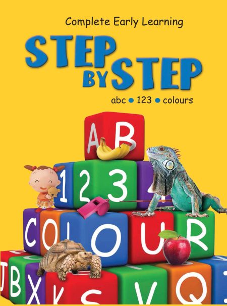 Step by Step Abc 123 Colours