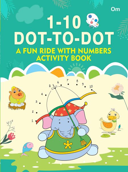 1-10 Dot-to-Dot : A Fun Ride with Numbers Activity Books