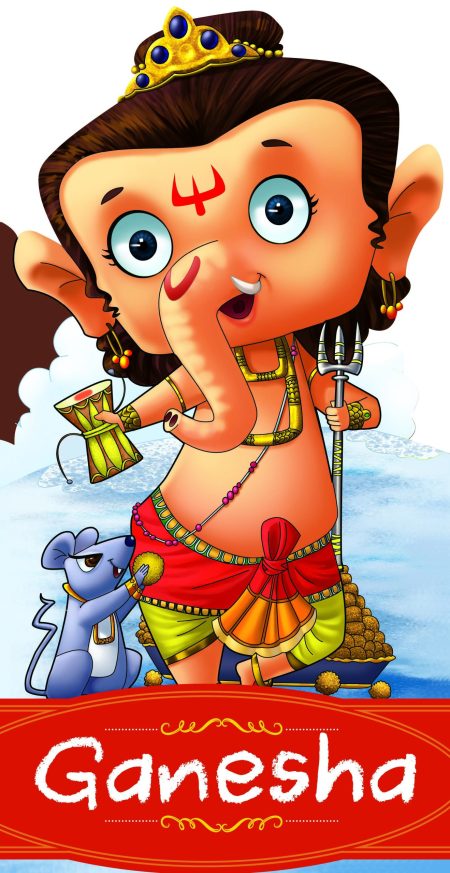 Ganesha : Cutout Story Book