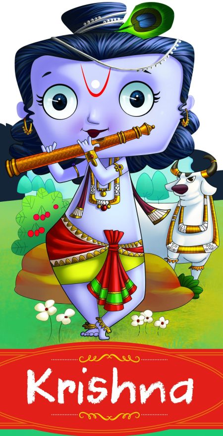 Krishna : Cutout Story Book