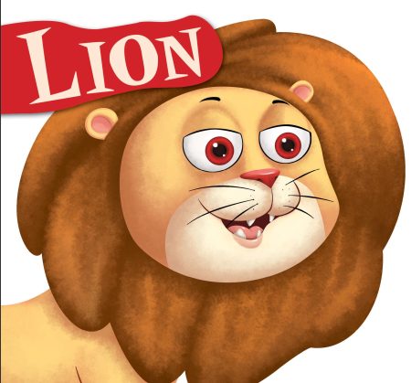 Lion: Cutout Board Book