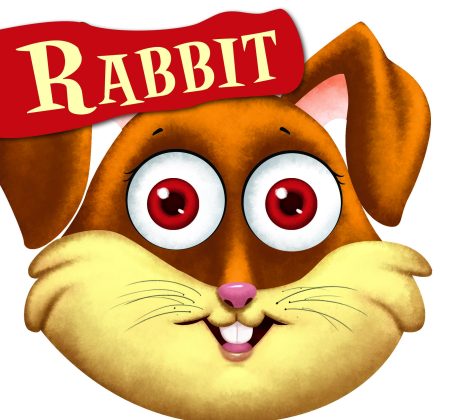 Rabbit : Cutout Board Book
