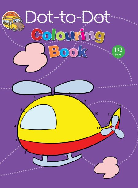 Dot-to-Dot Colouring Level 1 & 2 (Binder)