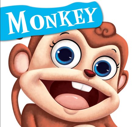 Monkey : Cutout Board Book