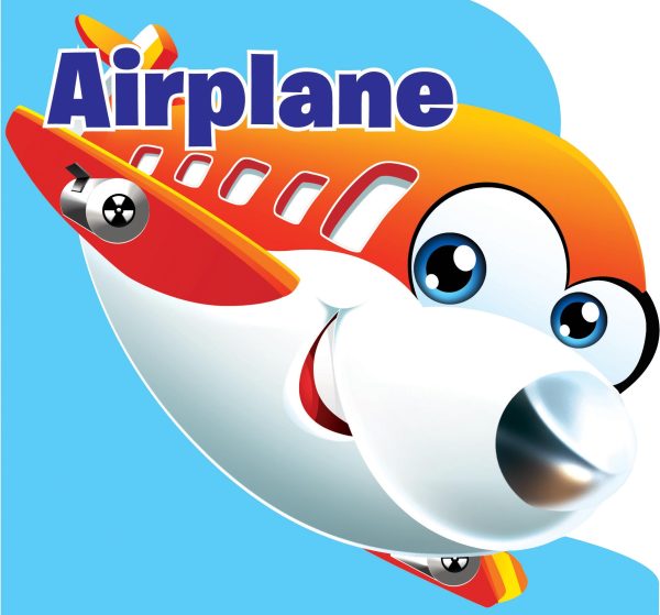 Airplane : Cutout Board Book