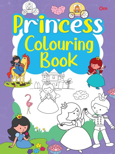 Off with Princesses! Colouring Book