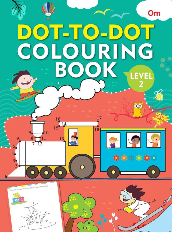 Dot-to-Dot Colouring Book Level 2
