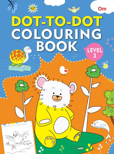Dot-to-Dot Colouring Book Level 3