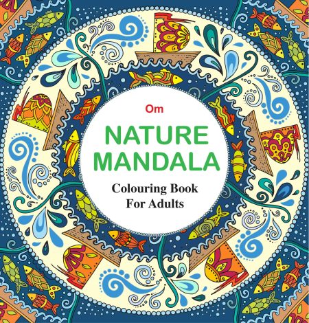 Adult Colouring Book : Nature Mandala