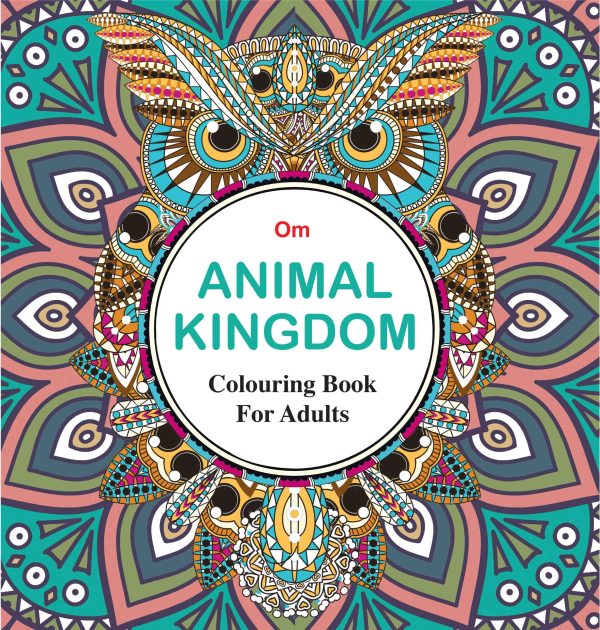 Adult Colouring Book : Animal Kingdom