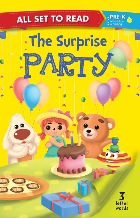 All set to Read PRE K The Surprise Party