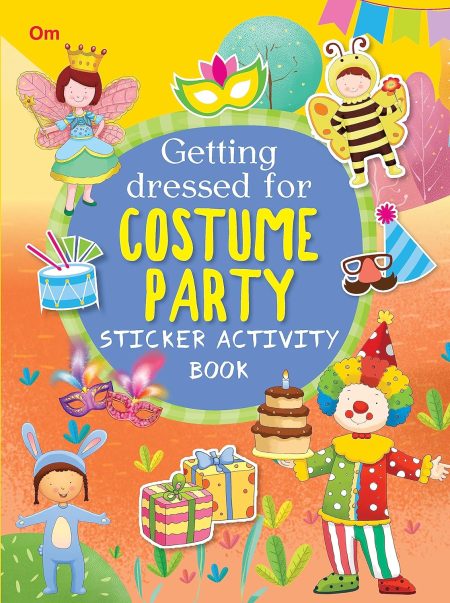 Getting Dressed for Costume Party - Sticker Activity Books
