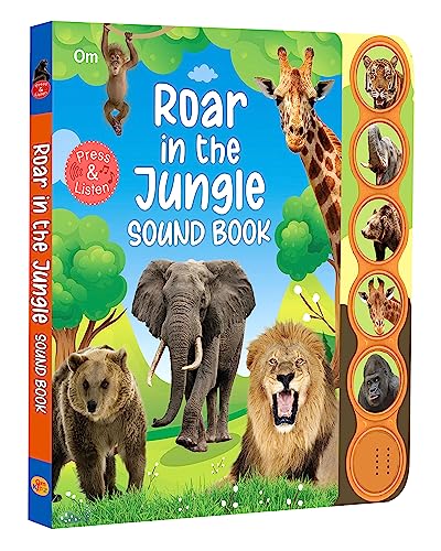 Roar in the Jungle Sound Book (Board book for children)