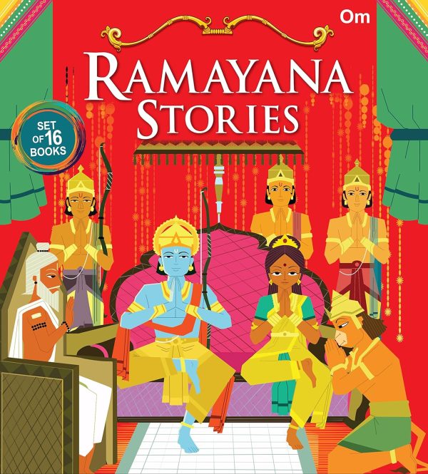 Ramayana Stories Set of 16 Books (English) Boxset