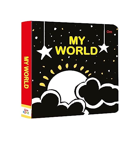 Board book: My World - High contrast board book for children