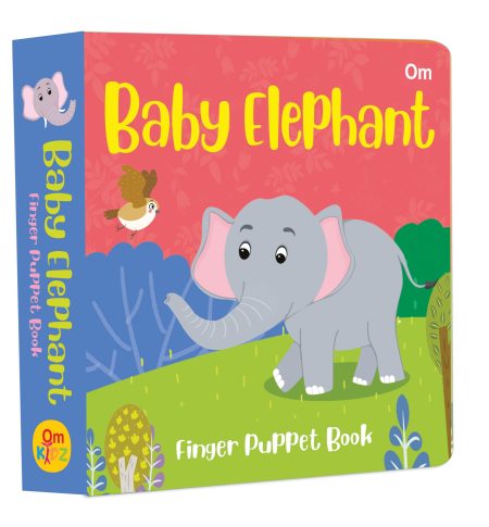 Activity Book: Baby Elephant Finger Puppet Book - Fun Activities Board books for Kids