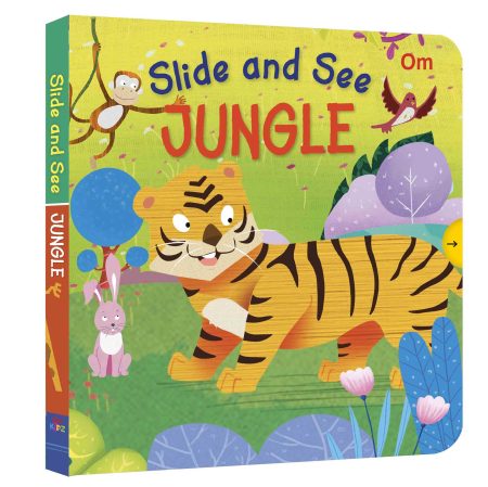 Slide and See Jungle (Board book for children)