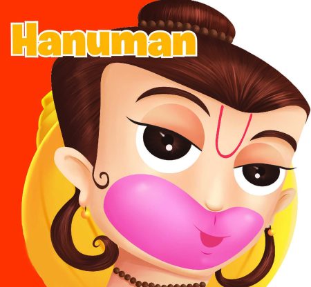 Hanuman : Cutout Board Book