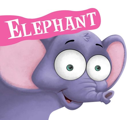 Elephant : Cutout Board Book