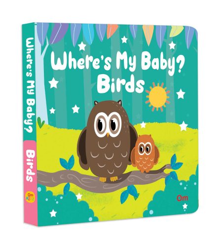 Board Book: Where's My Baby? Birds - Illustrated Story books for Kids