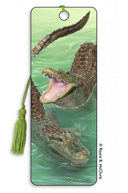 ROYCE 3D BOOKMARK - SWAMP GATORS